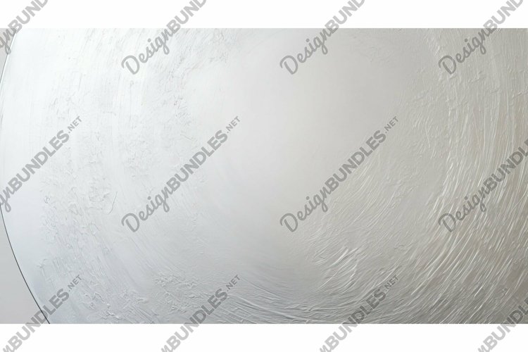 canvas silver painted circle example image 1
