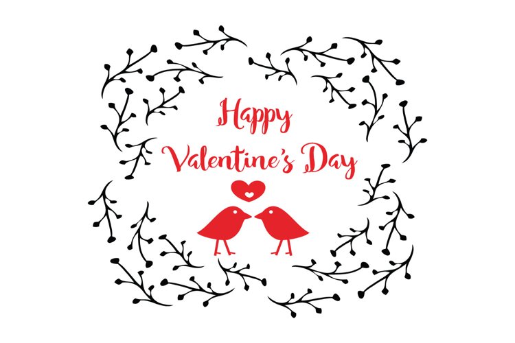 Love Birds Clipart Image 2