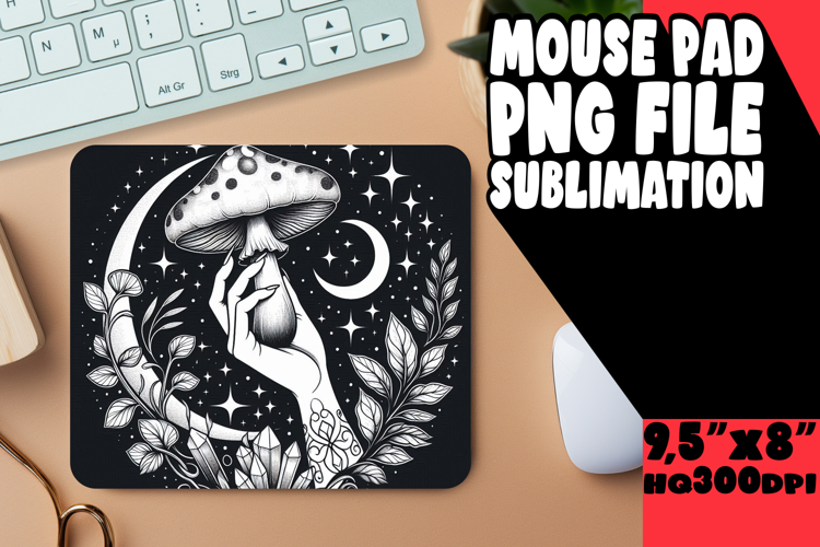Whimsical Desk Pad Sublimation, Mystic