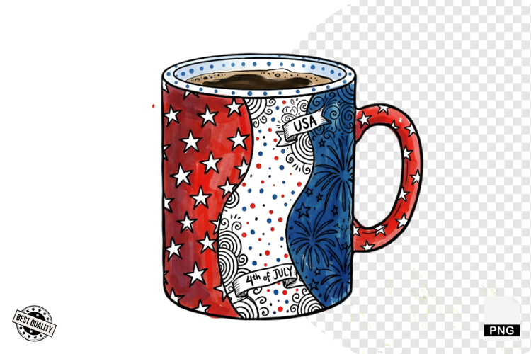 4th of July Books Reading Clipart example image 1