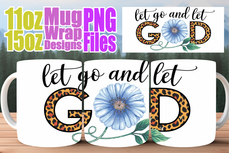 Joyful vibes sublimation mug wrap, Christian