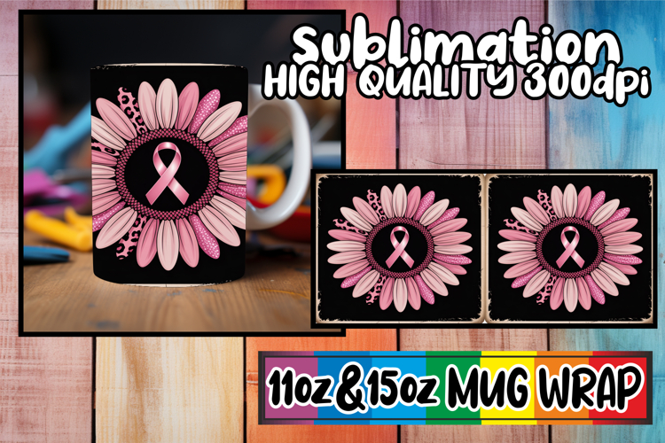 Breast Cancer Sublimation Design Image 5