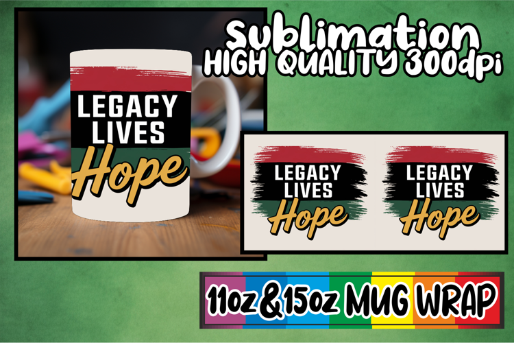 Sunshine bliss sublimation mug wrap, Juneteenth