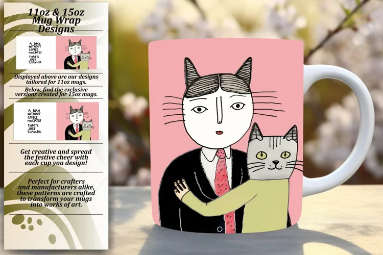 Sublimation Smirks: Mug Wrap for Sarcasm Lovers