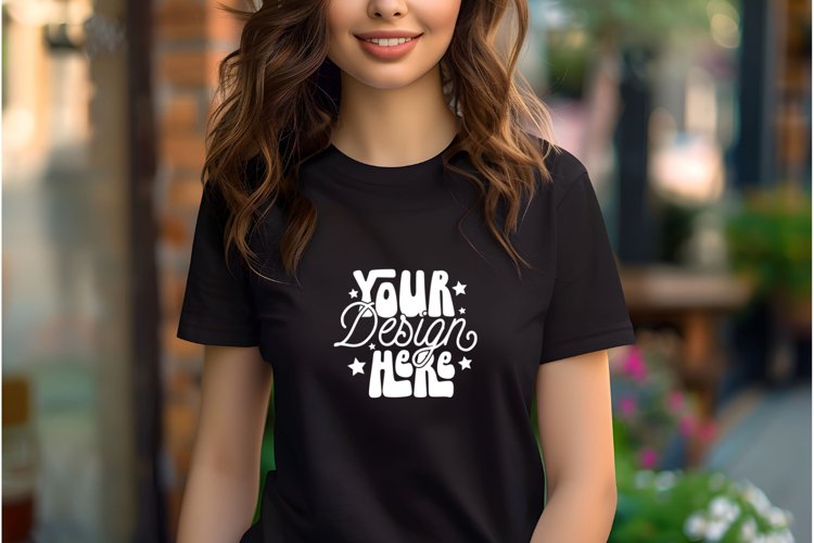 White Tshirt Mockup Image 2