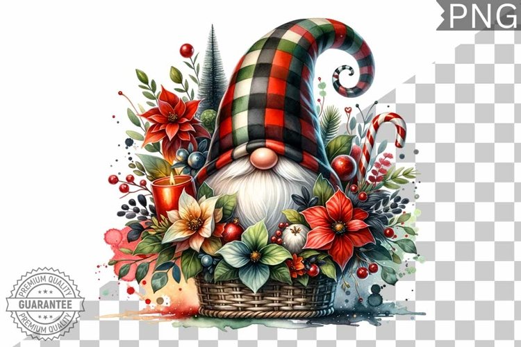Christmas Gnome Clipart
