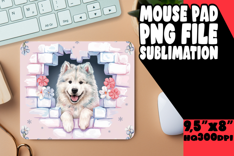 UNIQUE MOUSE PAD GIFT MAGIC, Cute Dog example image 1