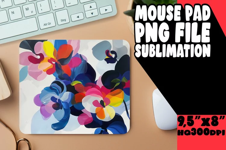 Radiant Spring Blossom Delight Mouse Pad