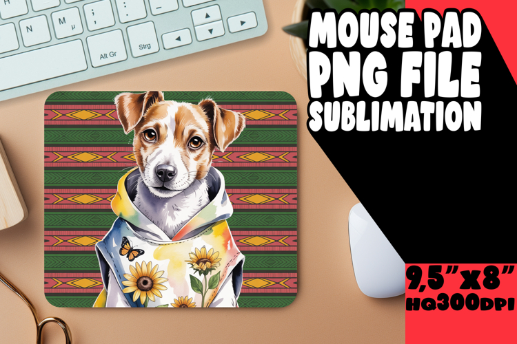 SWEET MOUSE PAD MAGICAL DESIGN, Cute Dog