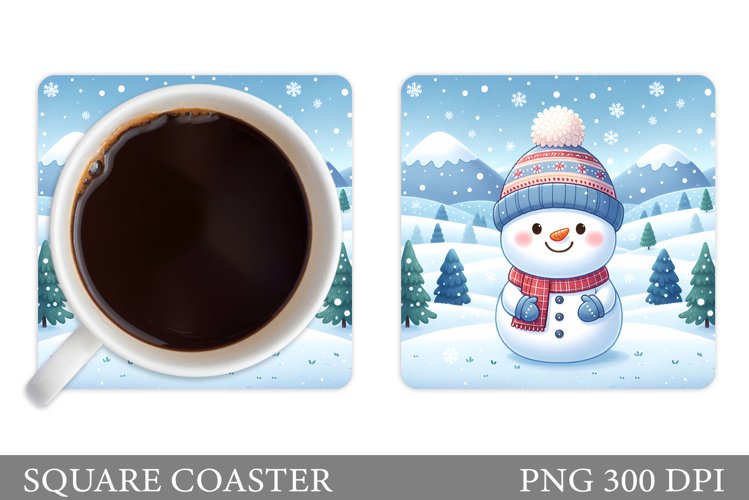Cute Snowman Clipart Image 8