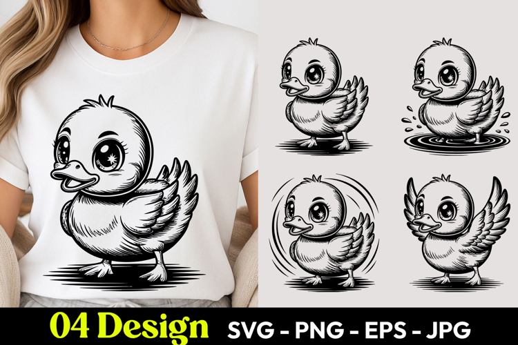 Little Baby Chick SVG PNG