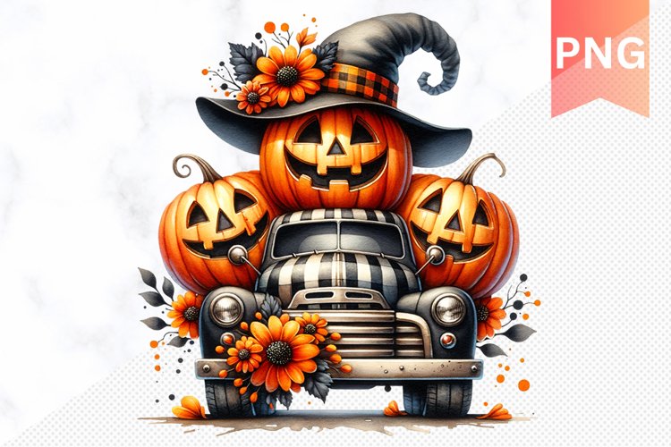 Halloween Gnome Sublimation - Clipart PNG Design