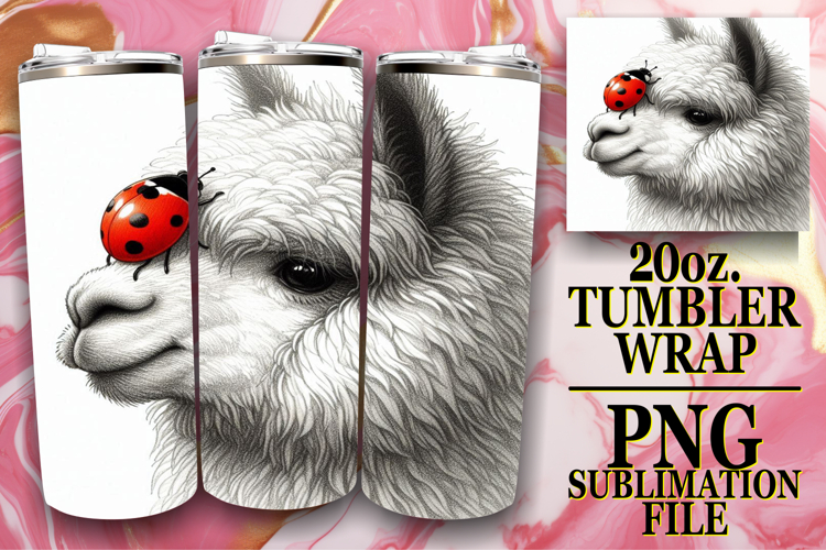 LUMINOUS DREAMS 20oz TUMBLER WRAP, Cute Animals