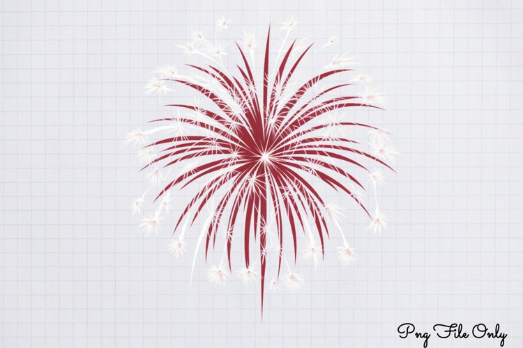 Happy New Year Fireworks Clipart PNG
