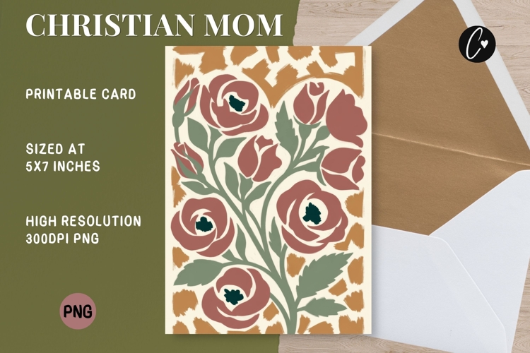 Christian Mothers Day Card | Bible Verse Printable