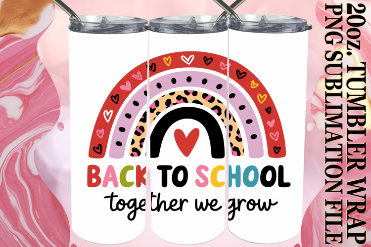 Magical Nights 20oz tumbler wrap, Back To School