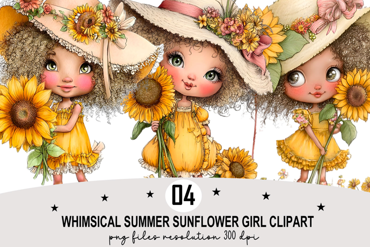 Sunflower Clipart Image 16