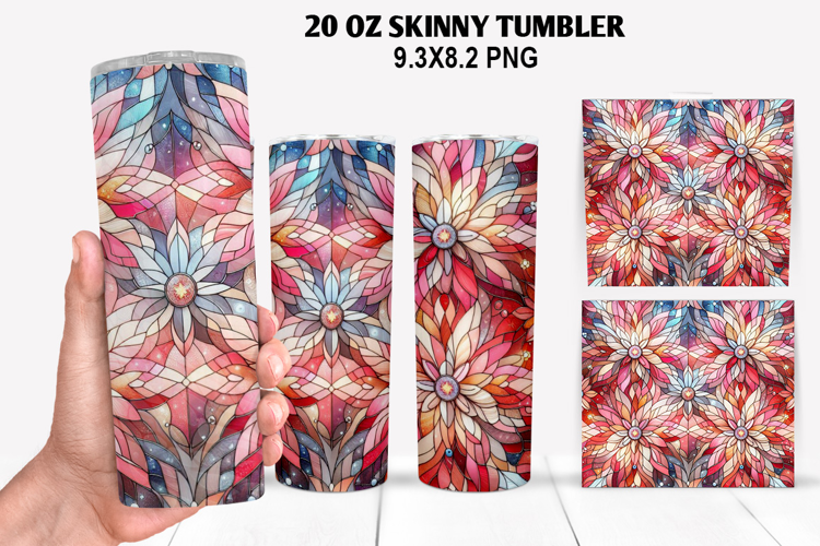 Valentine Skinny Tumbler 20oz Wrap Design, Valentine Tumbler