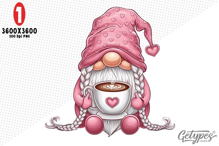 Valentine Gnome Clipart Image 21