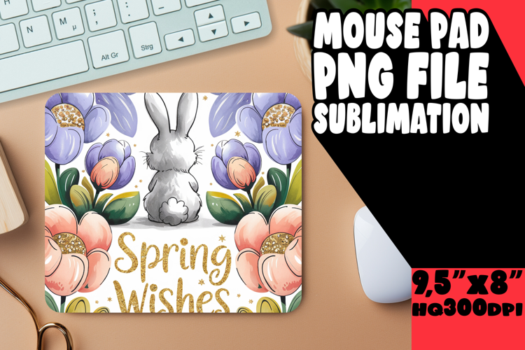 JOYFUL MOUSE MAT PLAYFUL ART, Easter