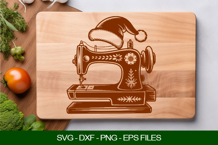 Christmas Cutting Board Svg  Image 4