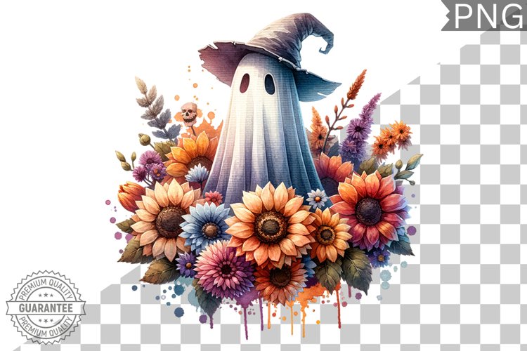 Halloween Ghost Clipart Image 8