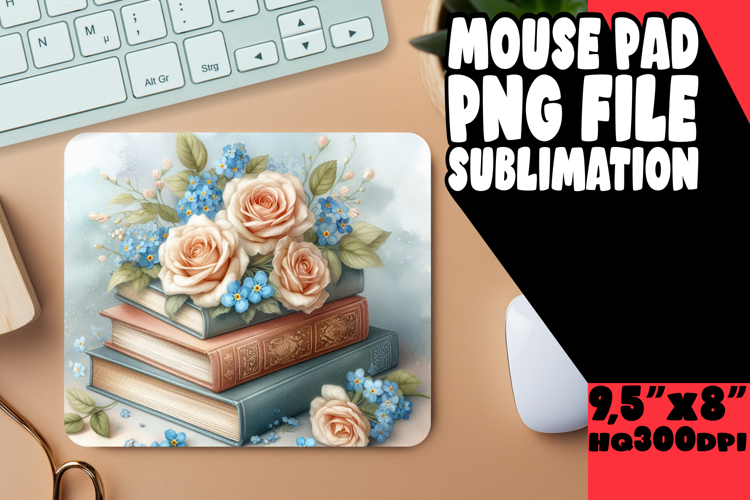 Unique Mouse Mat Sublimation Style, Books