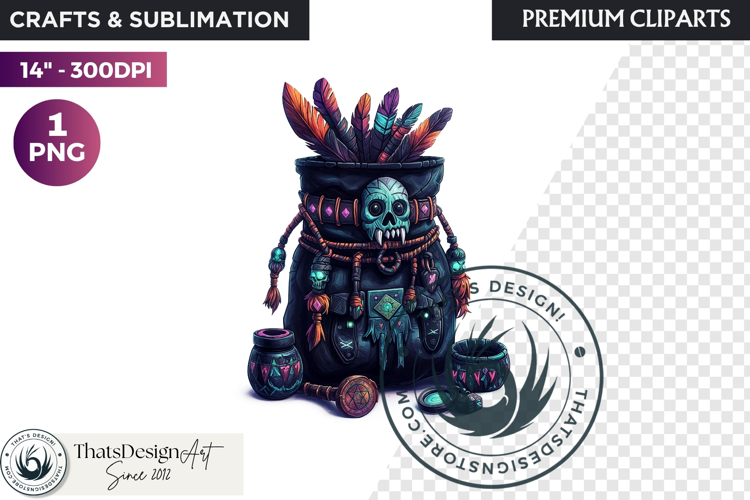 Black magic Voodoo clipart PNG , African witchcraft