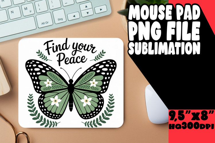 BLISSFUL desk PAD Gift Magic, Butterfly