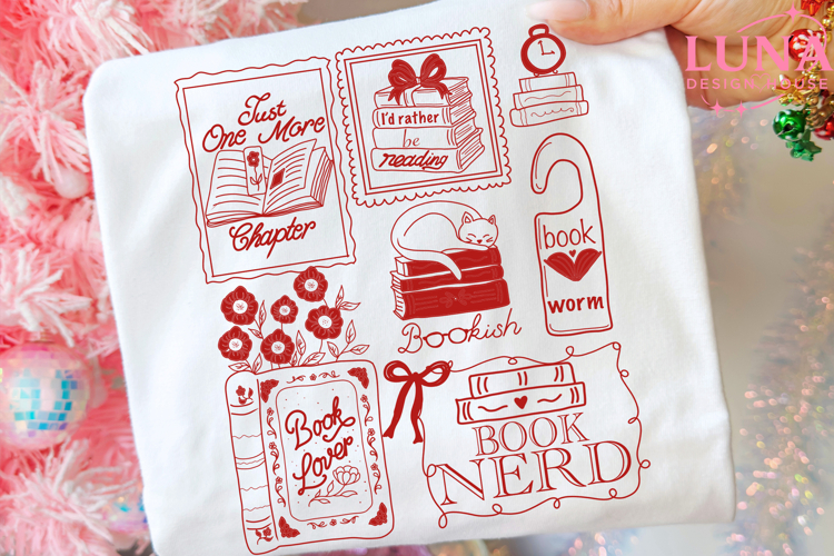 Just one more chapter PNG, books and coffee png, bookish Png