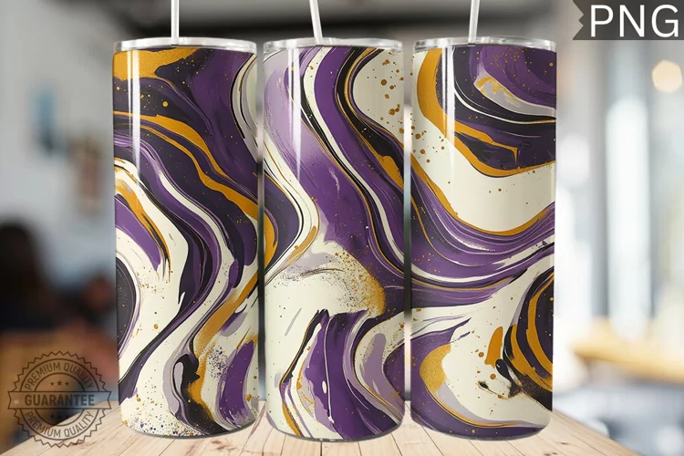Abstract Pattern Tumbler Warp - High Quality 300 Dpi