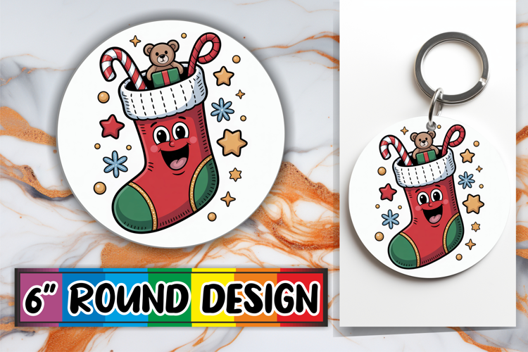 Joyful Circle Ornaments Magic, Cute Christmas