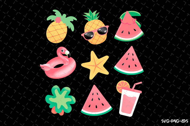 Summer Vibe SVG Design | Summer | SVG Cut files