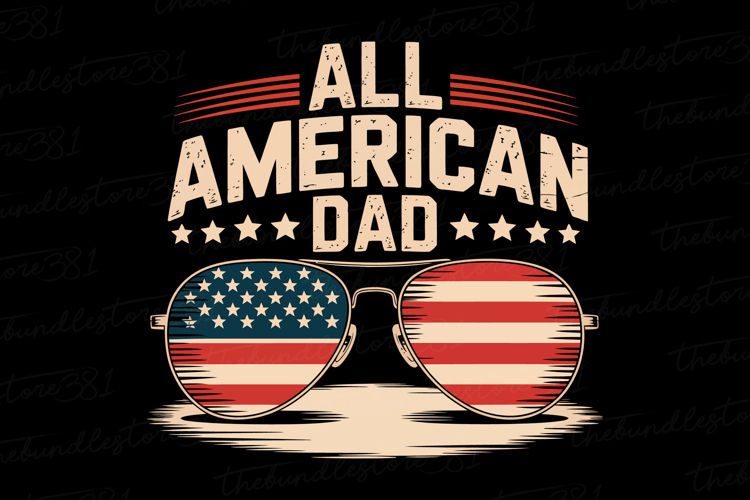 All American Dad Svg Image 3