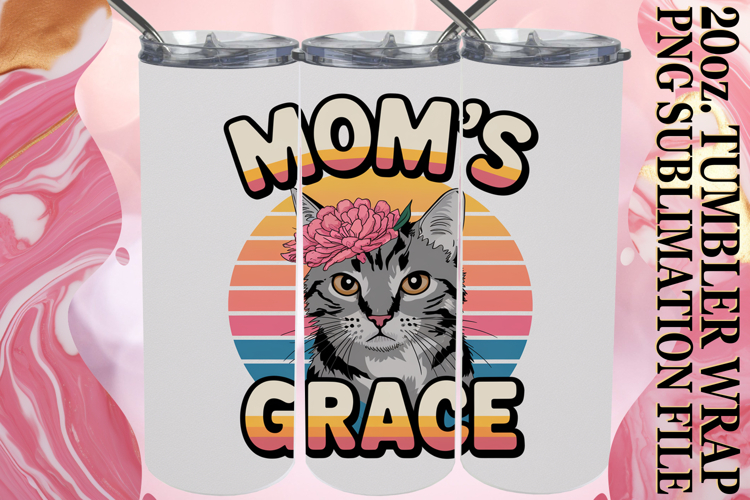 GENTLE SPIRITS 20oz TUMBLER WRAP, Cat Lover