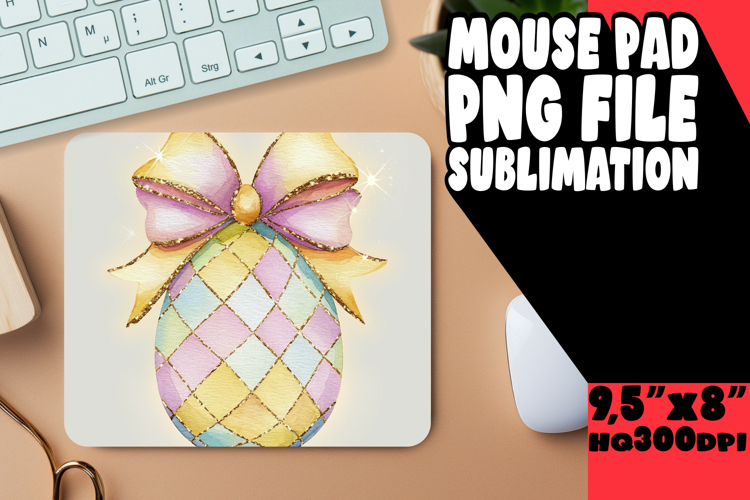 Sweet Mouse Mat Sublimation Magic, Easter Egg