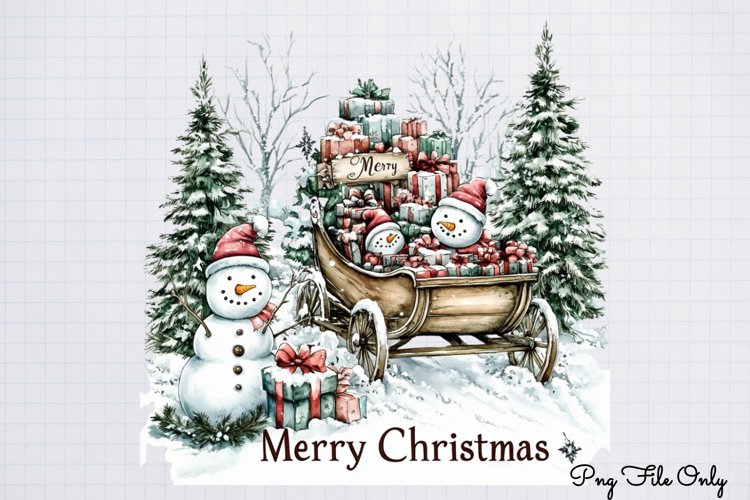Rustic Christmas Clipart Image 15