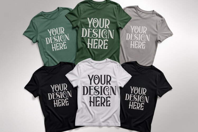 Christmas Family Matching Group Flat Lay Mockup example image 1