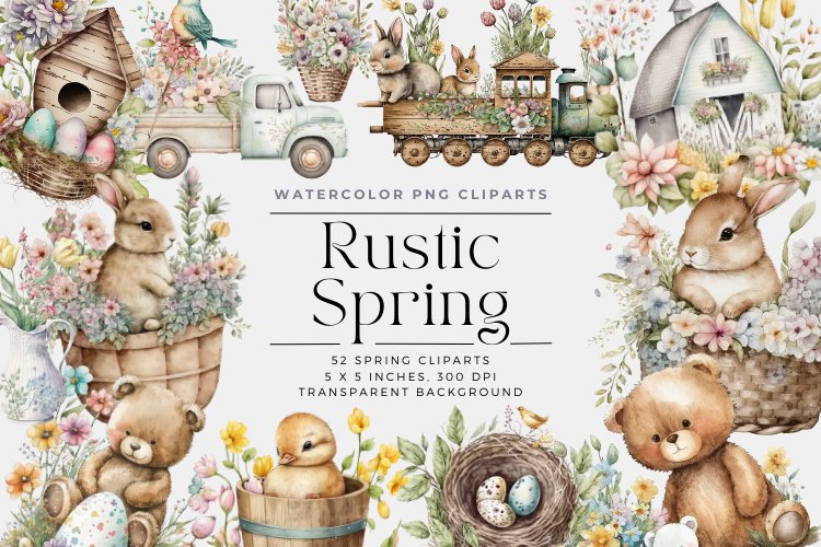 Watercolor Easter Eggs Clipart Image 2