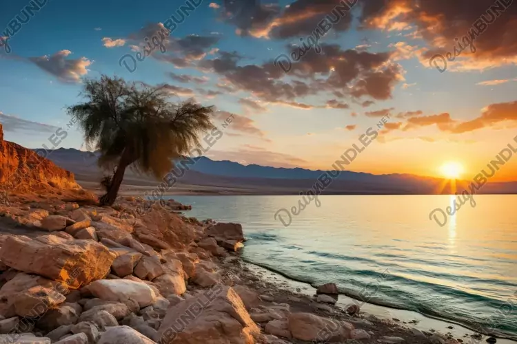 Scenic View Background Wallpaper
