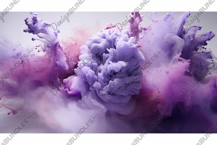 exploding gray smoke example image 1