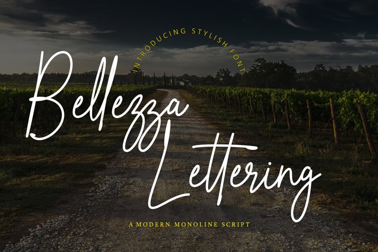 Bellezza Lettering example image 1