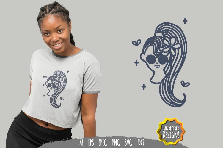 Lady Svg Image 3
