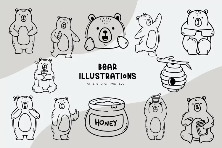 Bear Illustrations