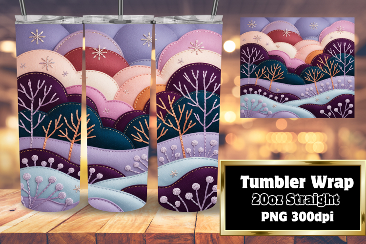 Christmas Tumbler Wrap Image 8