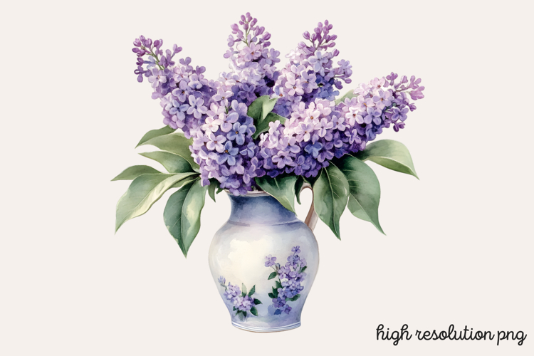 Lilac Illustration Image 5