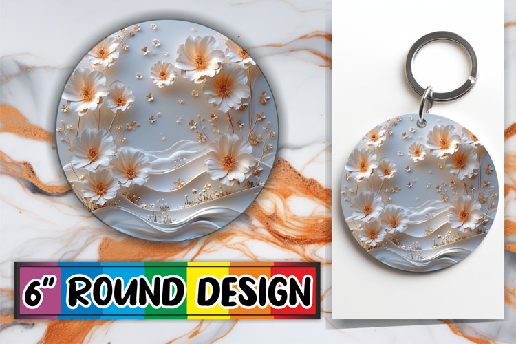Scenic Round Ornament Variety example image 1