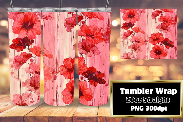 Contemporary Petal Stripe Tumbler Artistry example image 1