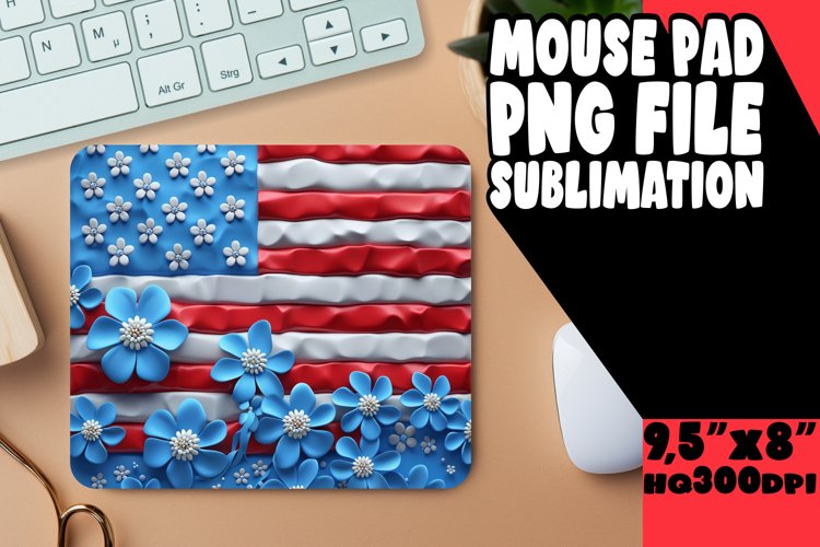 American Flag Clipart Image 14