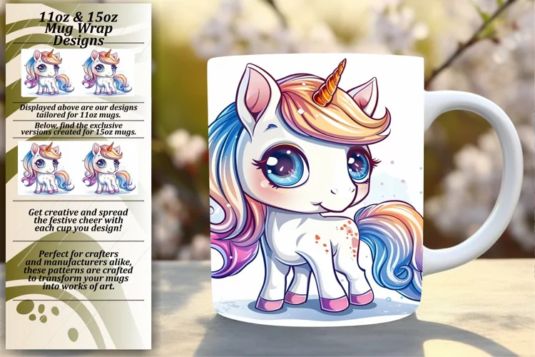 Whimsical Spring Unicorn Mug Marvels - 11oz & 15oz